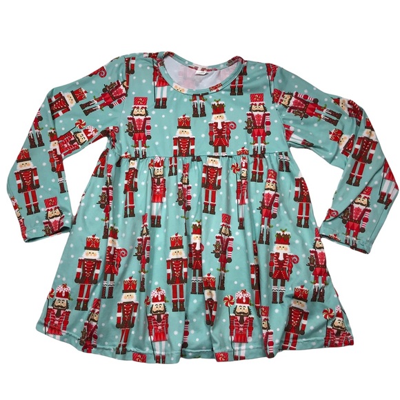 Nutcracker Printed Boutique Style Top size 8 - Picture 6 of 7